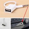 Universal 3.5mm USB To AUX Converter Connection Cord Suitable for Vehicle Sound Music Playback Connecting Stereo Sources