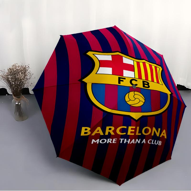 1pc Football Team (79) Umbrella, Sun Protection, And UV Shielding. It Has Eight Sturdy Ribs for Outdoor Use And Perfect Gift