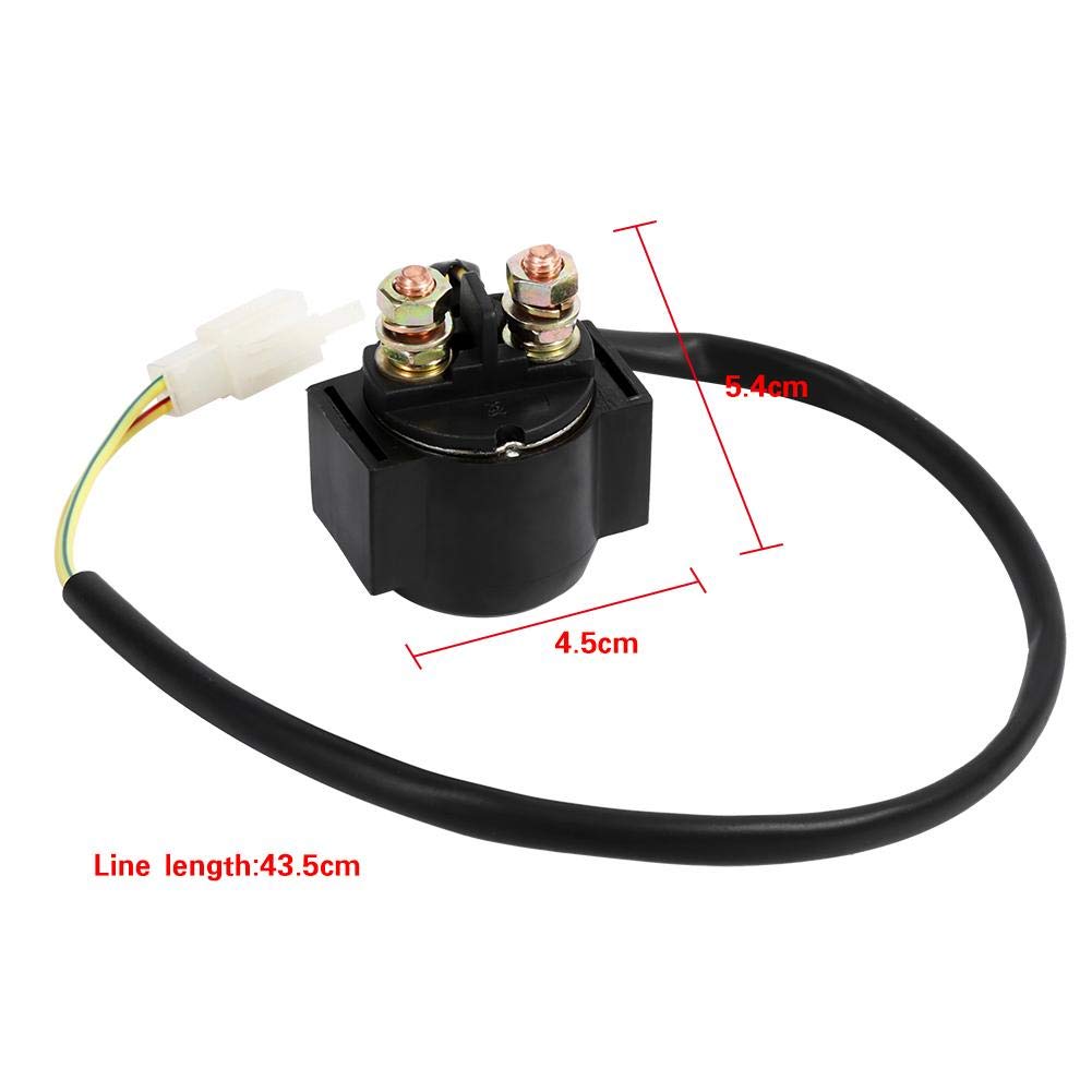 Starter Relay 50cc 125cc 150cc 250cc ATV Scooter Motorcycle Starter Relay Solenoid Power Bike Parts Cell Motor