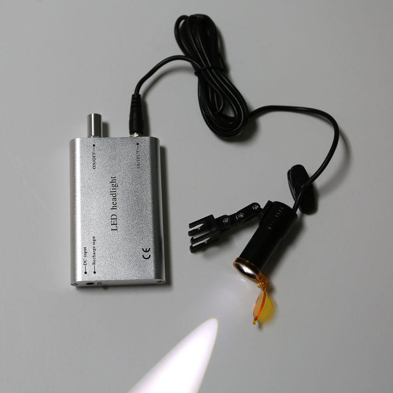 5W světlomet s filtrem pro dentální lupu lékařskou chirurgickou hlavovou lampu Magnifer