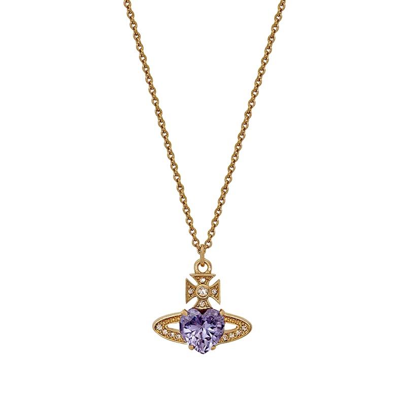 Pendant Ariella Westwood Necklace Fashionable Women Collarbone Chain