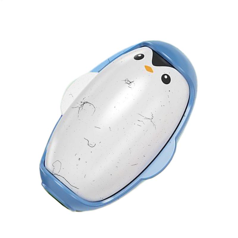 Penguin Lint Remover Household Portable Sticky Washable Reusable Roller Brush Ball Gluer Hair Remover Pet Hair Clothing Cleaning