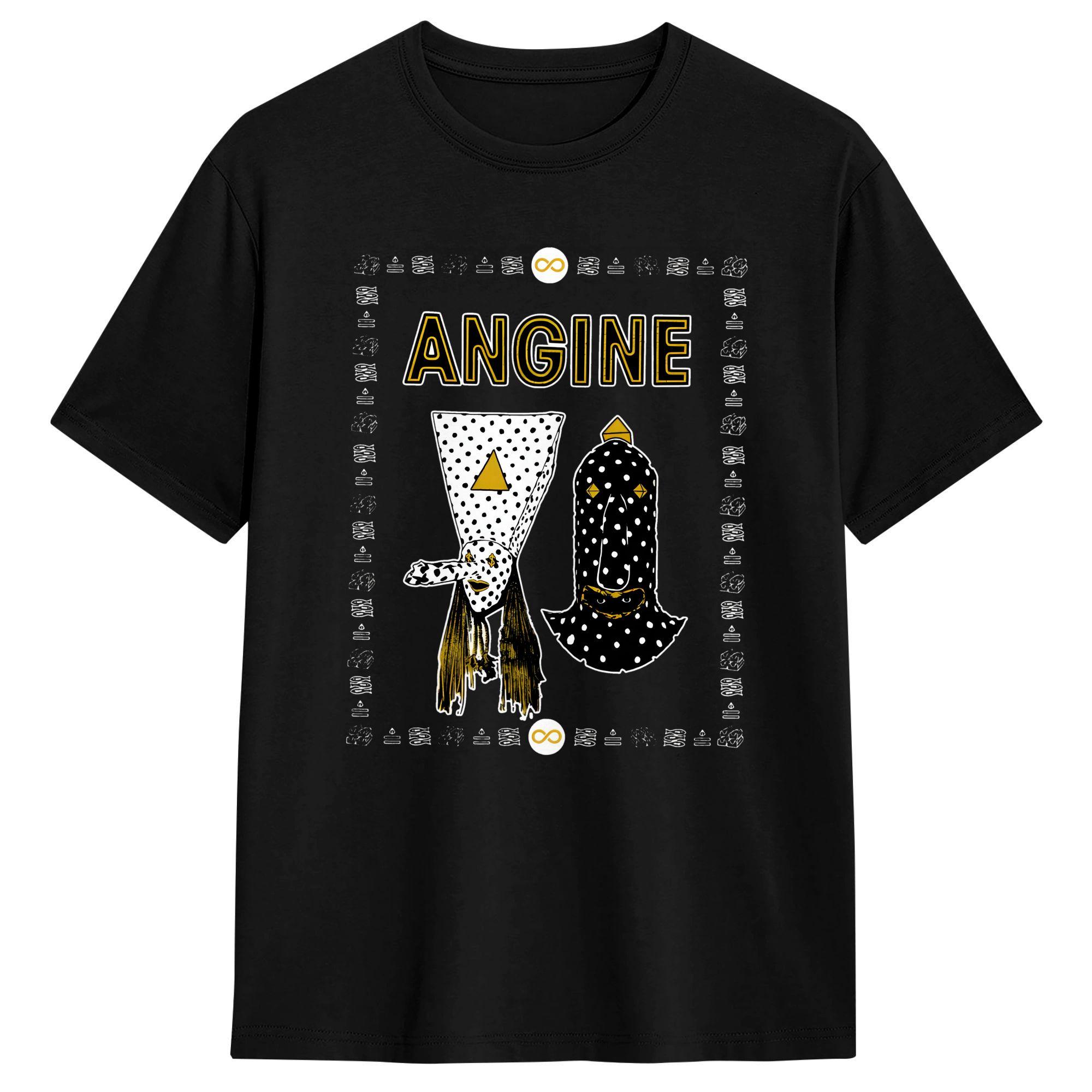 

Angine De Poitrine Band T Shirt Summer Fashion T Shirts Adult Cotton Comfortable Plus Size 5XL Top Tees Y2K Casual Tshirt - ... S разноцветный