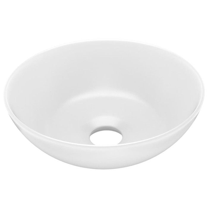 VidaXL Lavabo de Salle de Bain Rond Vasque à Poser de Toilette Lave-mains de Cuisine Salle Cosmétique Maison Intérieur 146976