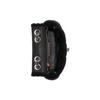 Coach Pillow 20 Turn Lock Flap Closure Wool Leather And Smooth Leather Handheld Crossbody Shoulder Bag Women handbags Black CE720-LHBLK
