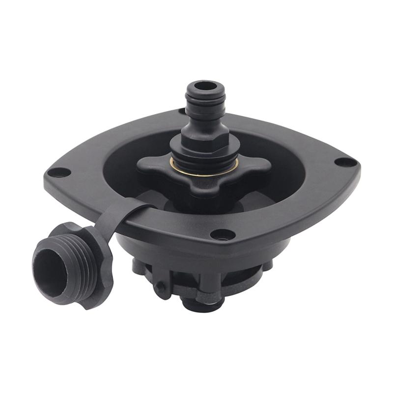 RV Campervan Accessories Water Inlet With Pressure Regulator Quick Connector Filler Entry