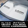 Car Trapezoid Windshield Sunshade Cover For Leon Ibiza Ateca Arona Cordoba Toledo Altea Alhambra Arosa Exeo Mii Tarraco