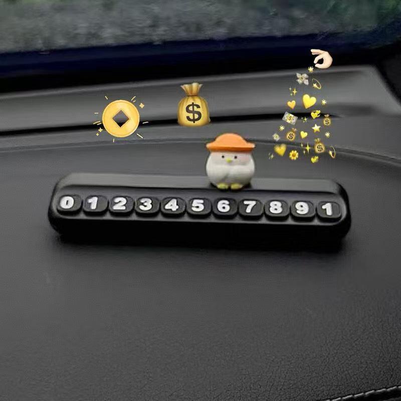 Zhao Mi Little Chicken Parking Number Plate & Center Console Ornament