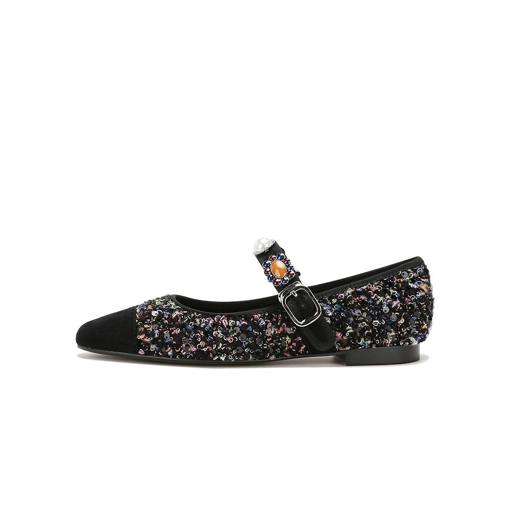 Fashion Flat Shoes for Women In Spring and Autumn 2025 Mary Jane Shoe Women's Wedding Shoes Loafers Women Ladies Shoes Ladies