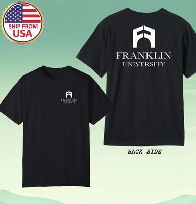 Franklin University Herren Schwarz Größe S-5XL