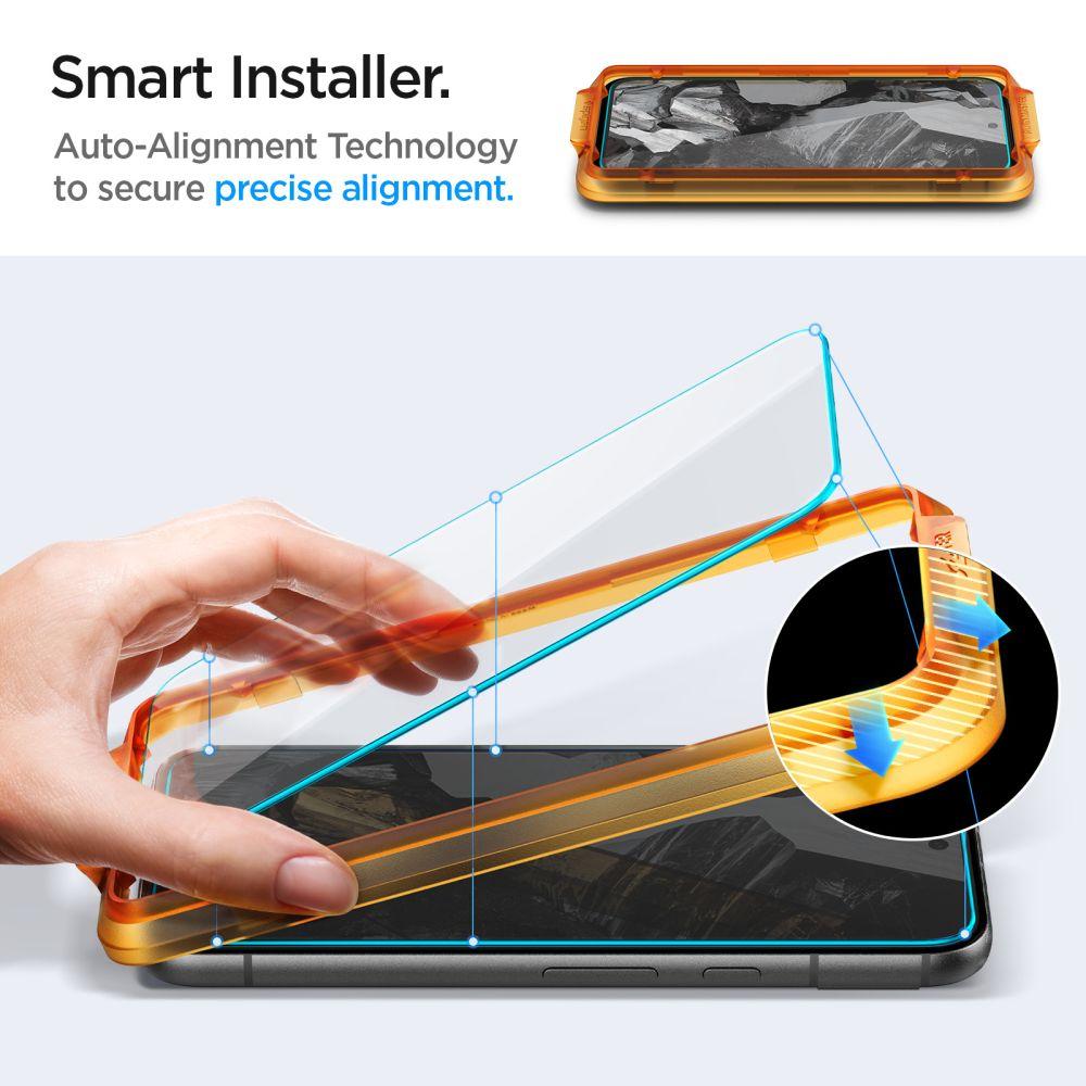 Szkło Hartowane Spigen Alm Glas.tr 2-Pack Google Pixel 8A Clear