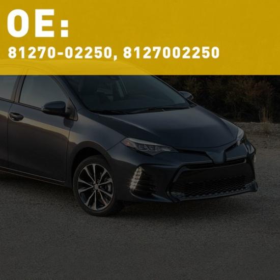 2x LED License Plate Lights Tag Lamp White for 2014 -  Toyota Corolla Sedan