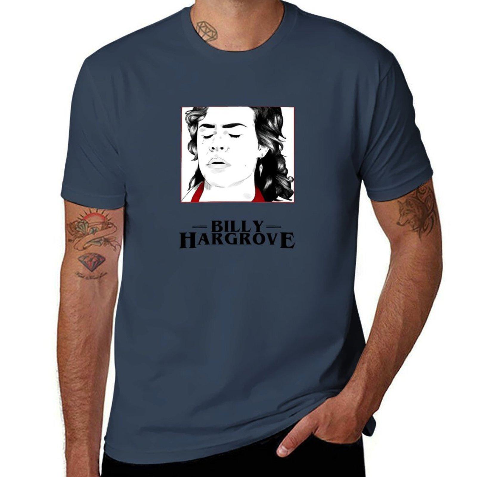 Billy Hargrove Stranger Netflix Film TShirt Plus Size Comfort Fit Tee S