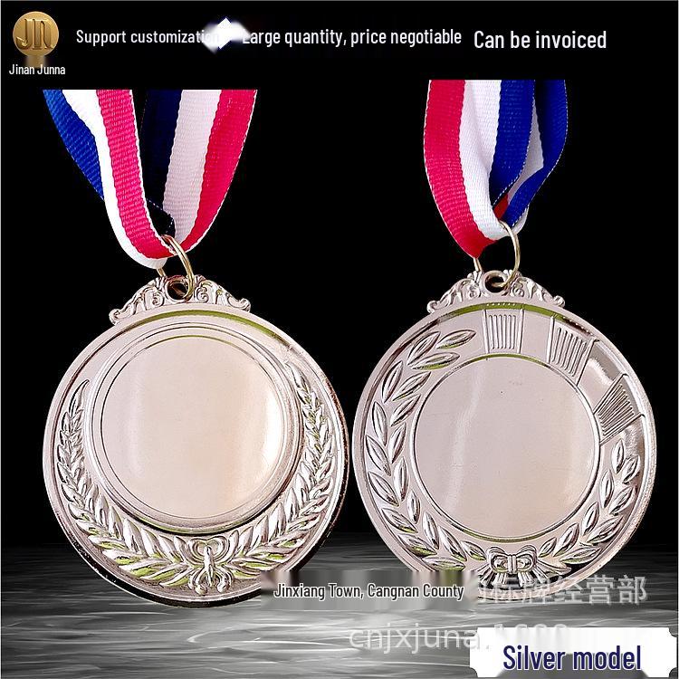 Customized Children s Sports Medals: Gold, Silver, Bronze Plaques for Kindergarten & Student Awards 5cm