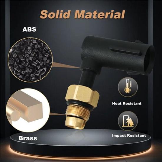 Pair Air Suspension Strut Repair Elbow Fitting For Jeep Grand Cherokee 2011-