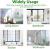 Frosted Privacy Glass Window Film Opaque Glass Vinyl Matte Window Sticker Door Cover Anti-UV Self Adhesive Film for Office Home