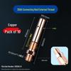 Purple Copper 500A Welding Gun Conductive Tip Holder, Gas Shielded 200A/350A MIG Accessories