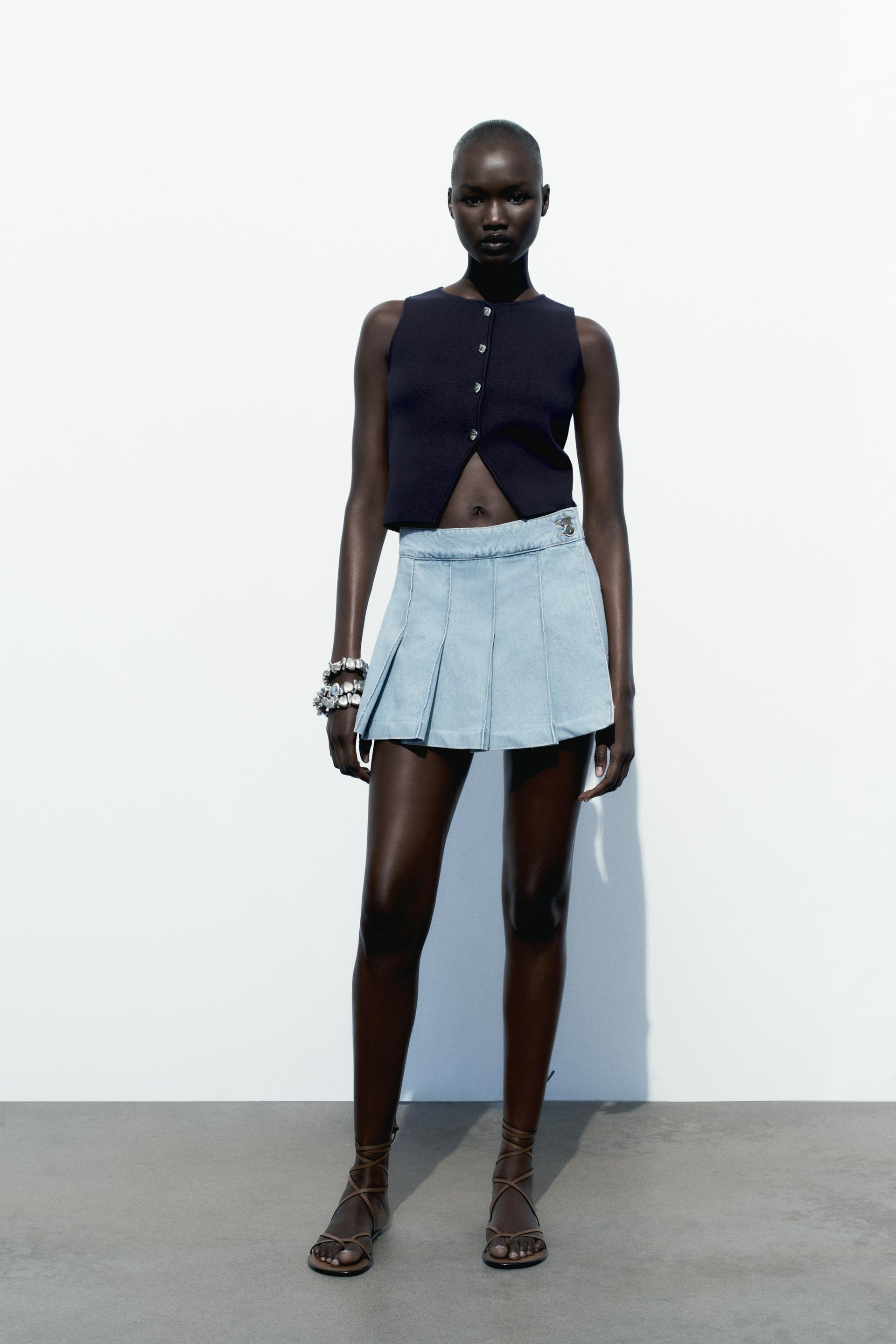 

ЮБКА С ВЫСОКОЙ ПОСАДКОЙ Z1975