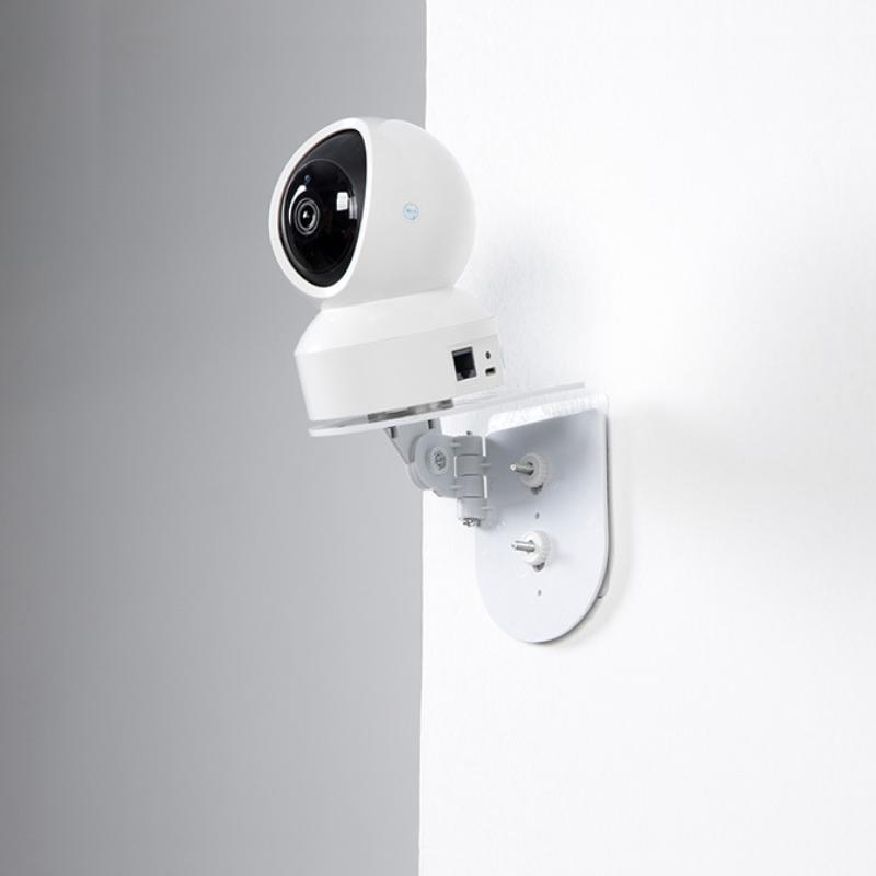 Glue Base L Shaped PTZ Camera Wall Mount Bracket Nail Free Easy Fix for Offices Living Rooms or Entrances