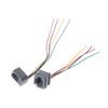 5Pcs 616E 623K 616M 641D Rj11\Rj12\Rj45 Female Socket For Internet Phone With Cable 15Cm