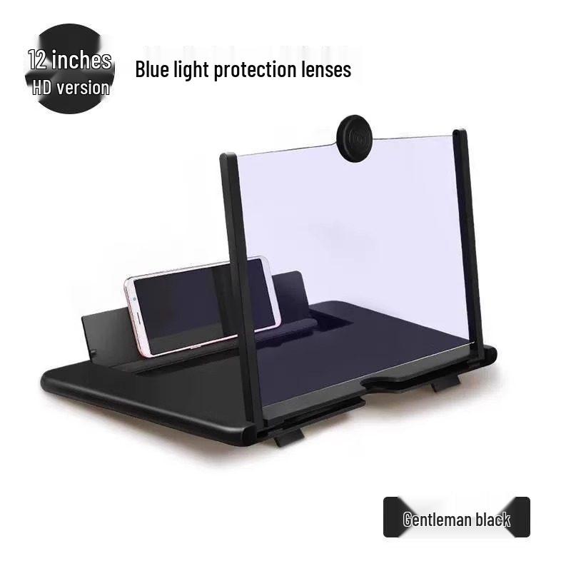 Tablet Phone Magnifier with HD Blue Light Protection - Anti-Radiation Eye Shield for Students Watching TV & Videos