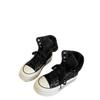 Children's trendy brand canvas shoes spring new boys' shoes girls' little white shoes baby board shoes soft-soled student shoes