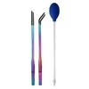 Reptiles Feeding Tongs Clamp Long NonSlip Coated Stainless Steel for Safe Pet Food Handling Pet Feeding Spoon
