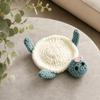 Cartoon Heat Resistant Pat Non-Slip Animal Drink Coaster Knitted Cup Mat  Kitchen Accessory