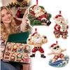 Christmas Santa Claus Holiday Ornaments Xmas Tree Hanging Decorations