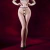 Sexy Bowknot Hollow Crotchless Aurora Stockings 3D Ultra-thin Glossy Silky See-through No-take-off Temptation Black Stockings