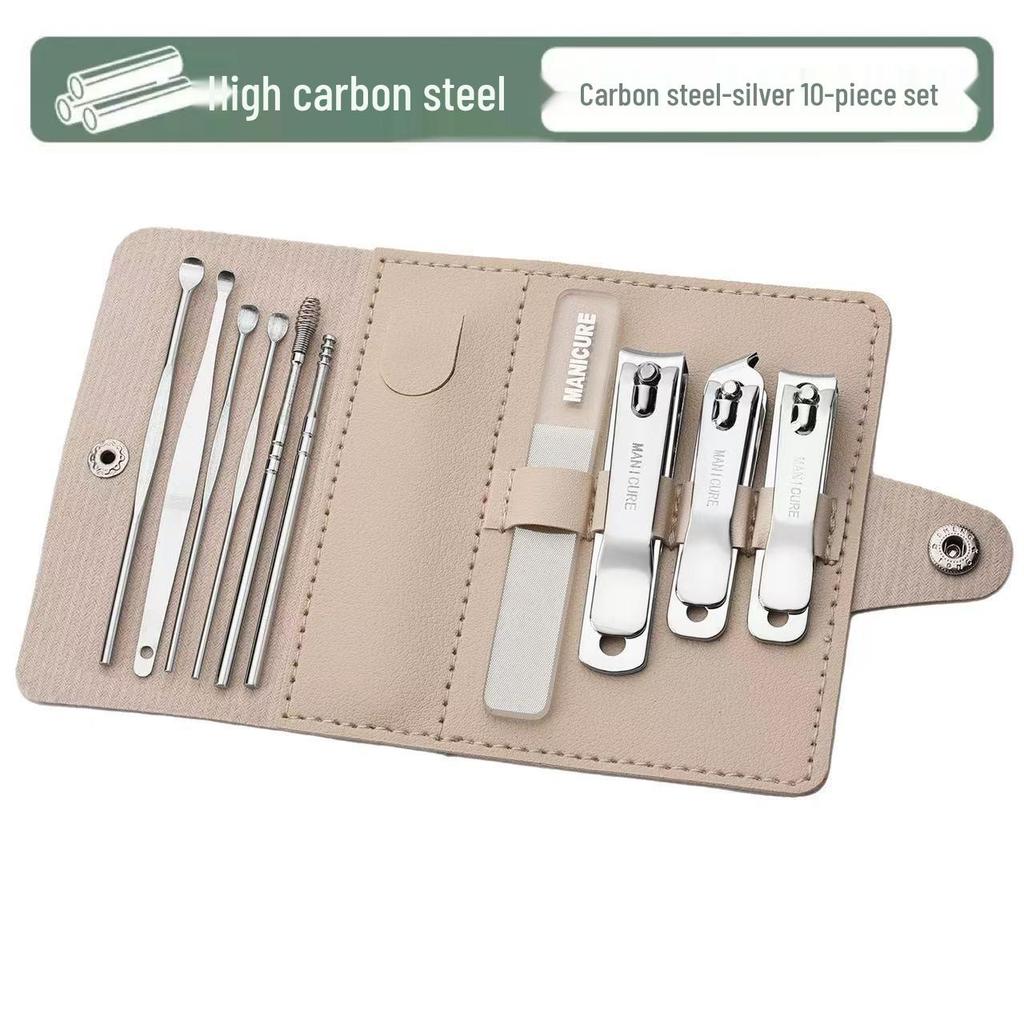 10-Piece Nail Clipper & Manicure Set – Portable Nail Care Tools