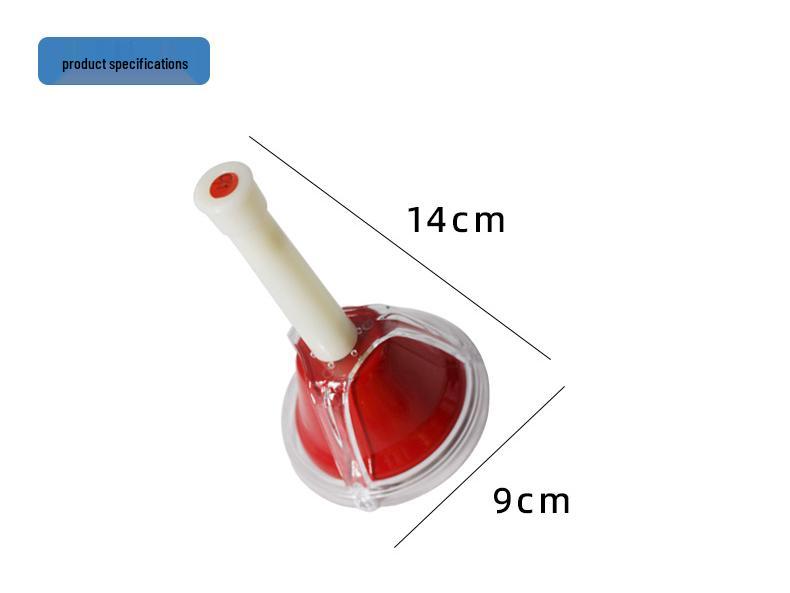 Chocalhos de Campainha de Oito Tons Orff de Alta Qualidade para Crianças Pequenas - Instrumentos Musicais Infantis para Desenvolvimento de Tom