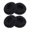 4PCS Replacement Earpads Velvet and Foam Headphone Ear Pads for YH100 ATH WS70 ATH WS99 ATH WS77 MDR V55 MDR V500DJ