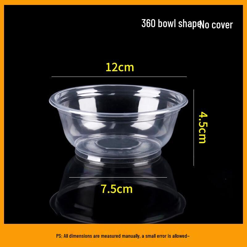 Disposable Plastic Food Bowls