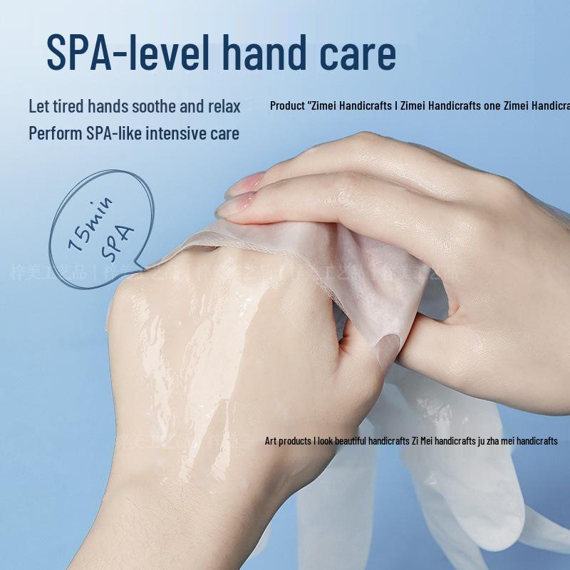 Nail & Hand Moisturizing Mask: Hydrating & Whitening Treatment for Dry, Cracked Hands with Repair and Anti-Aging Benefits