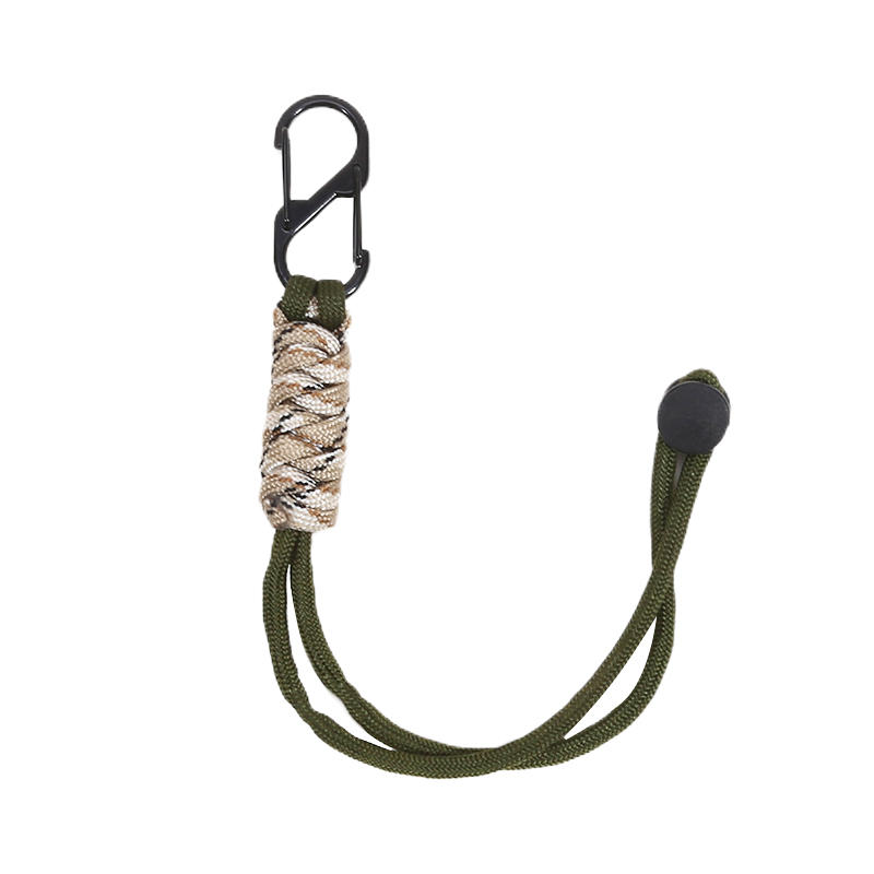 1Pcs/Pack Creative Simple Color Blocked Braided Rope Anti Lost Keychain Backpack Hanging Accessories Car Keychain Hanging Rope