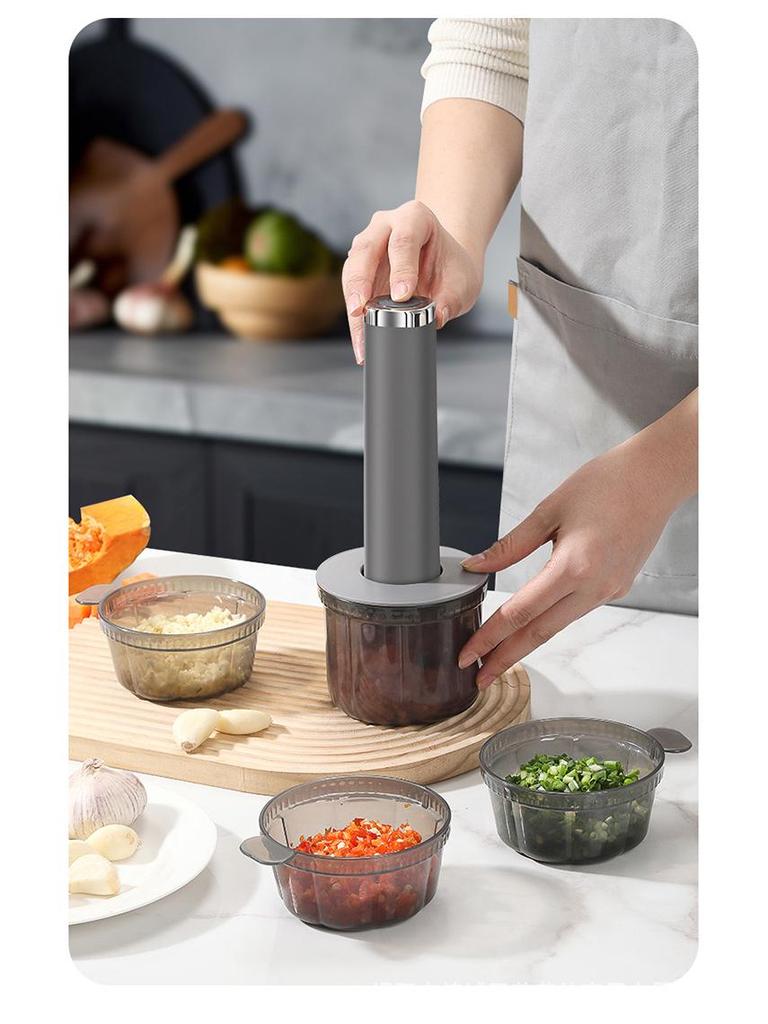 Multifunctional Wireless Meat Grinder & Baby Food Processor - Small Electric Garlic Masher & Blender for Home Use
