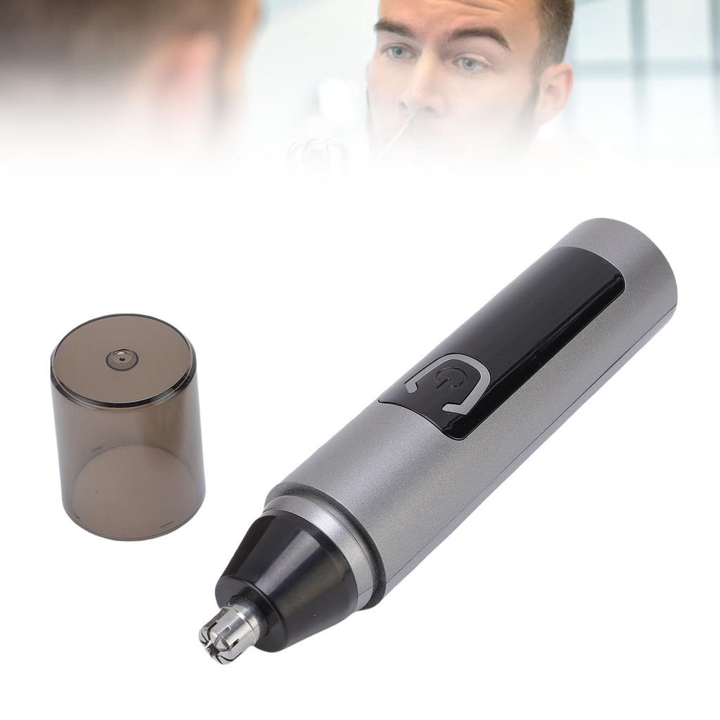 Nose Hair Trimmer 360 Degree Rotating Electric Nose Ear Clipper Pen Shaped for Men Women