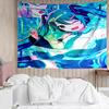 Hatsune-Miku Print Tapestry, Backdrop, Easy Setup, Ideal for Bedroom, Office & Living Room, with Aesthetic Wall Hanging Decor.