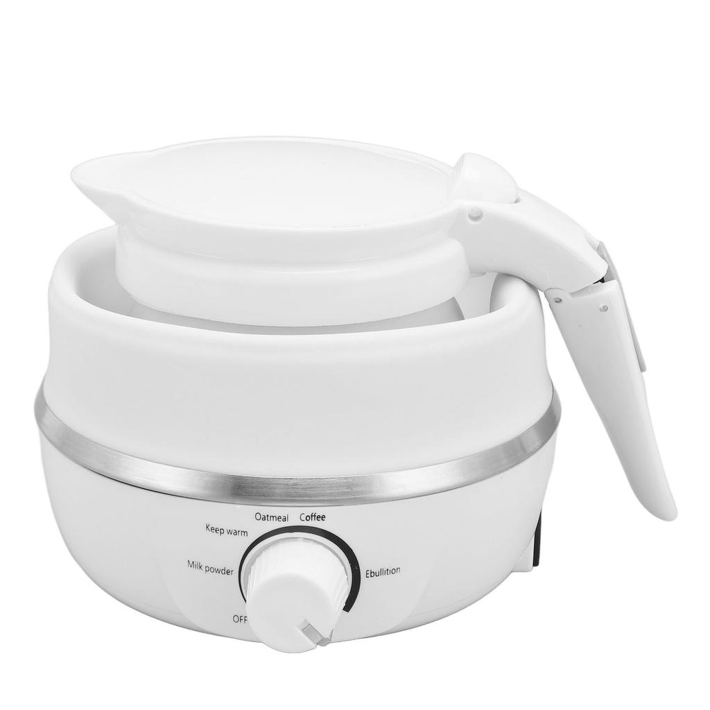 850W Faltbarer Wasserkocher 600ml Silikon Automatische Abschaltung Zusammenklappbarer Heißwasserkocher für Reisen