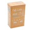 1/3/6Pcs Metal Tin Box American Style Biscuit Snack Coffee Candy Storage Box Rectangle Jewelry Cosmetic Organizer Home Decor