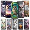 Phone Case For Oneplus 13R 12R 10R 13 12 11 10T Nord N100 N10 Z N30 CE 3 2 2T Pro Lite 5G Soft TPU Cover Cartoon Cute Owl Capas