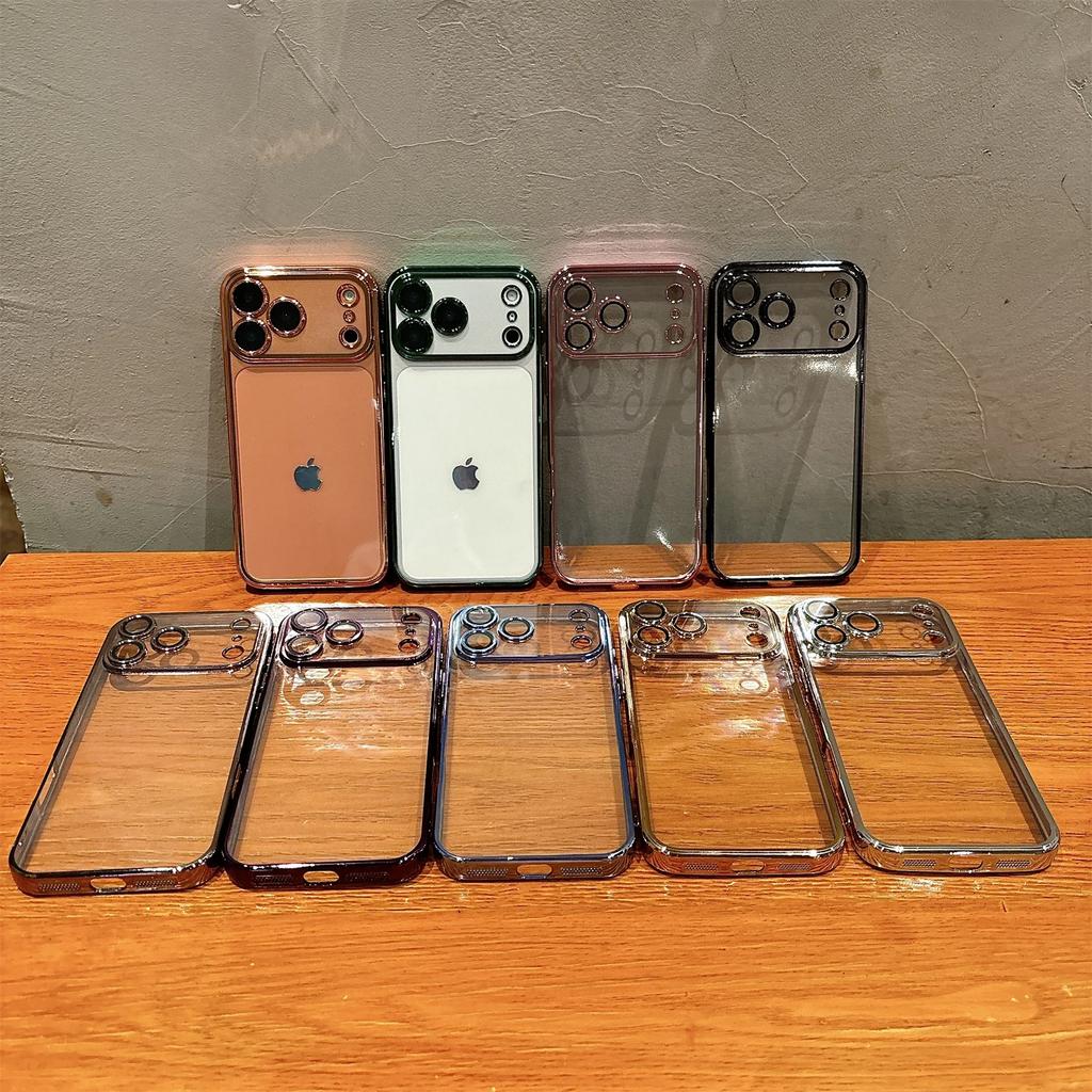 Ultra Thin TPU Soft Thin Transparent Case for Apple IPhone 17 16 15 14 13 12 11 Pro Max Plus Clear with Camera Protective Cover