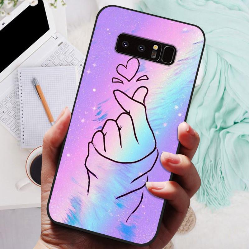 For Samsung Note 8 9 7 5 Case Cover Wolf Cat Animals Silicone Soft Back Cases For Samsung Galaxy Note 9 Note8 Note7 Phone Case