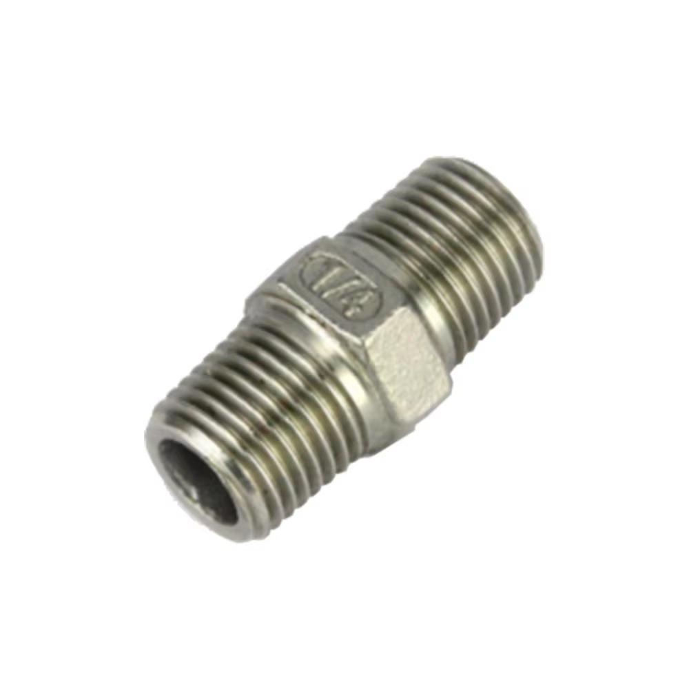 kegland 1/4 3/8 1/2and3/4 BSP Hex Nipple Stainless steel joint fitting connector beer brewing accessary