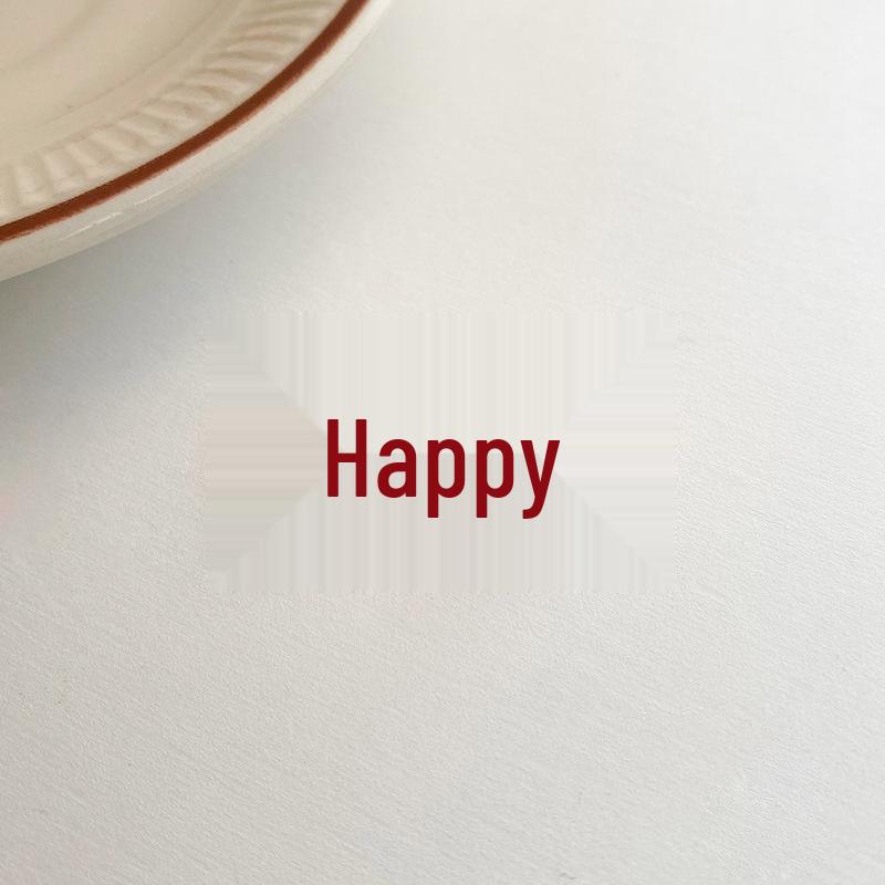 Red Festive Earrings - Sterling Silver Studs with Chinese New Year Auspicious Design