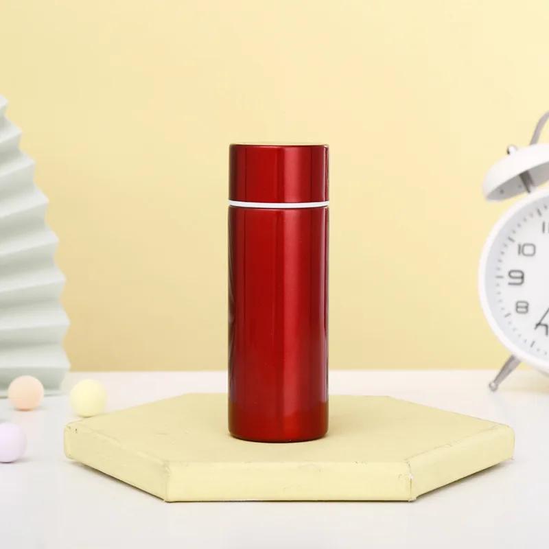 Mini Thermos Bottle Vacuum Flasks Cup Small Coffee Travel Mug 120ml Capacity Portable Stainless Steel Drink Water Bottle Thermos