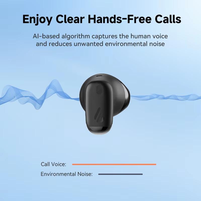 Edifier X1 Lite True Wireless Earbuds Bluetooth 5.4 Earphone Wireless Headphones Lightweight IP54 28hrs Playtime