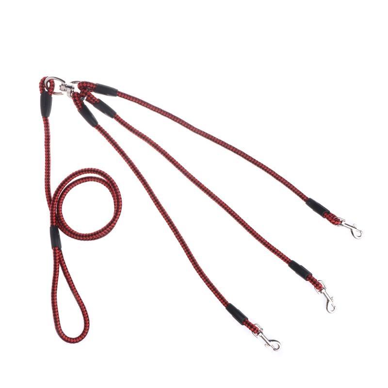 3 in 1 Dog Leashes with Nylon Handle Long Nylon Rope Detachable for Outdoor