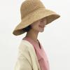 Production of Straw Hats for Women's Summer Versatile Foldable Sun Hats, Seaside Beach Hats, Casual Hats, Sunscreen Straw Hats
